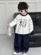 Boys' Long-Sleeved T-Shirt, Spring and Autumn Style, Children's Cartoon Base Shirt, 2026 New Korean Style, Stylish and Fashionable Top for Boys