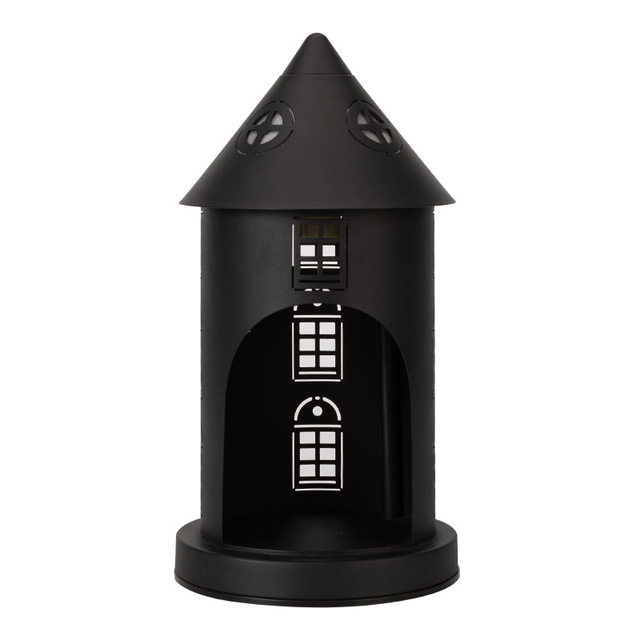 Pantheon Melting Wax Lamp Timed Cement Building Aromatherapy Lamp Bedroom Decorative Table Lamp Castle House Plaster Melting Candle Lamp