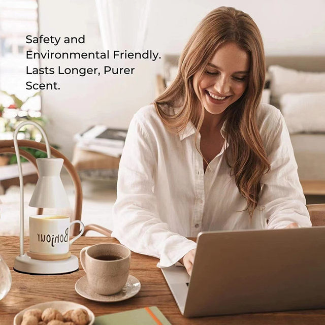 Height and Angle Adjustable Wax Melting Lamp, Adjustable Timer, Aromatherapy Candle Lamp, Heating Lamp, Candle Melting Lamp, Fragrance Warming Candle Lamp