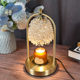 Flameless Aromatherapy Wax Melting Lamp, Timer-Controlled Bedroom Light, Luxury Crystal Table Lamp, Candle Melting Lamp, Ambient Light, Night Light