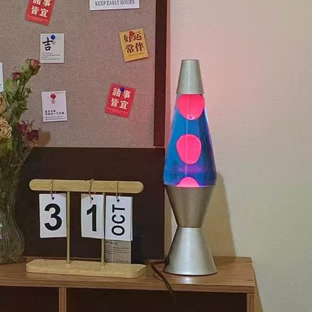 Magma Floating Lamp Volcanic Lava Lamp Lava Lamp Bedside Table Lamp Desktop Atmosphere Night Light Jellyfish Wax Lamp
