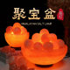 Himalayan Natural Crystal Salt Lamp, Everlasting Light Ornament, Wealth-Attracting Table Lamp, Feng Shui Night Light