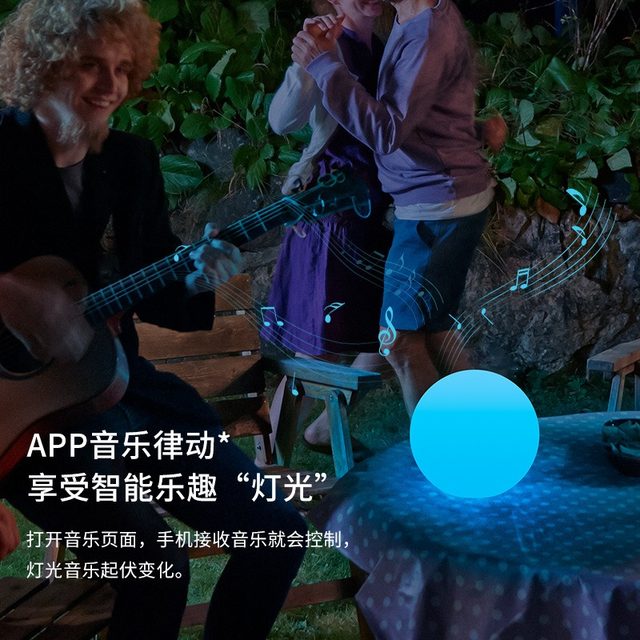 Alexa Voice-Controlled Smart Night Light Table Lamp Graffiti Romantic Rgb Atmosphere Light Wifi Music Rhythm Light