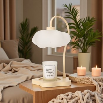 Cloud Aromatherapy Lamp Wax Melting Lamp Timer Bedside Table Lamp Gift Box Cream Style Candle Lamp Melting Candle Lamp Atmosphere Night Light