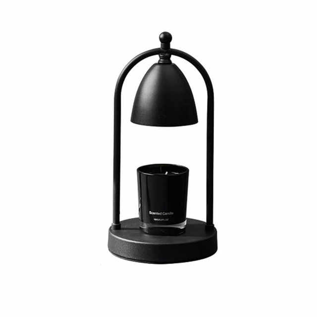 Retro Wax Melting Lamp, Candle Melting Lamp, Timed Aromatherapy Lamp, Iron Art Flameless Candle Heater, Table Lamp, Bedroom Atmosphere Night Light