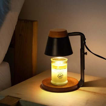 Simple Aromatherapy Wax Melting Lamp, Adjustable Height, Timer Candle Lamp, Bedroom Sleep Aid Atmosphere Lamp, Table Lamp, Candle Melting Lamp, Night Light