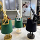 Apron Rabbit Table Lamp Bedroom Bedside Lamp Dining Room Living Room Study Children's Room Simple Creative Animal Shape Table Lamp