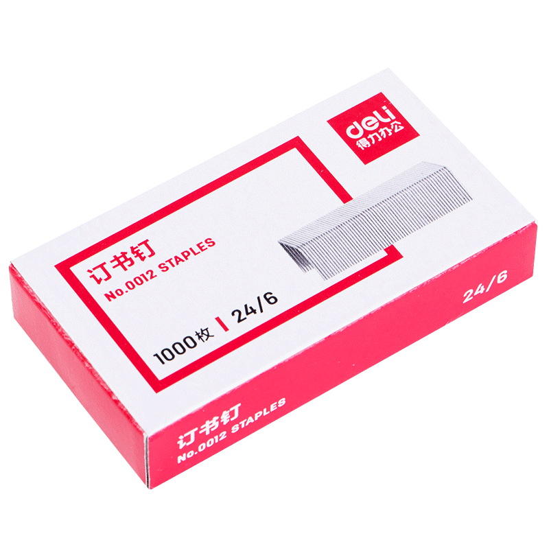 Deli staples 24/6 universal type no. 12