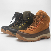 Foreign Trade Pick Up Leak Genuine Leather Outdoor High Help Non-slip Anti Wear Mountaineering Shoes Special Price Tail Single Fall Shock Absorbing Sport Hiking Shoes