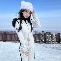 Shenyang Ski Suit Rental Quan Zhixians same style one-piece ski suit windproof waterproof and warm outdoor clothing M