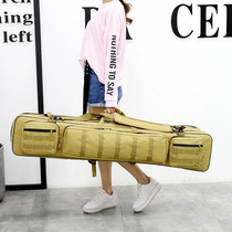 Pirate flag fishing gear bag multi-function fishing bag large capacity three layer fish pole bag 1 2 meters Sea Pole storage thickening New