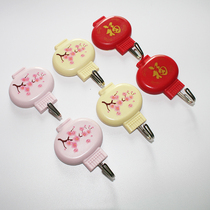 Hook Creative Festive Wall Trim cartoon No-mark adhesive Dormitory Home Stick Hook Free doors and windows wall-mounted hook