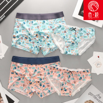 2-pack couple underwear summer cute men and women passion sexy lingerie couple size sex confusing a pair of sets