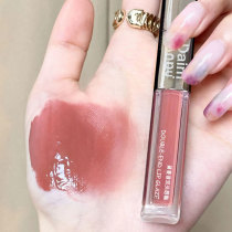 Double-ended lip glaze s05 water-gloss mirror lip gloss matte lipstick lip mud lip care oil moisturizing flat replacement childish full