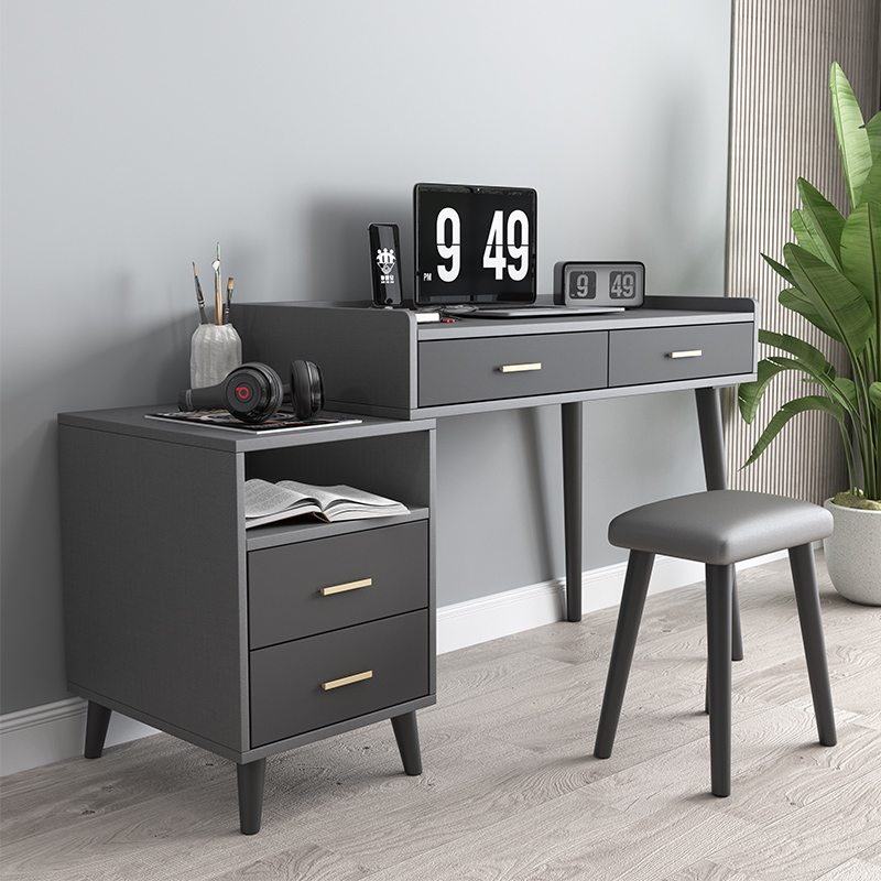 Modern minimalist computer desk notebook desktop desk Nordic ins home Italian desk bedroom desk