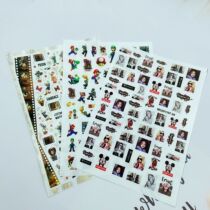 DIY Japanese Synchronized Thin Translucent Adhesive Manicure Stickers Cartoon Mario Mouse Duck Series 8