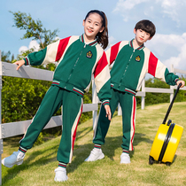 School uniform set primary school students spring and autumn three-piece kindergarten teacher garden uniform for men and women sports school style class uniforms