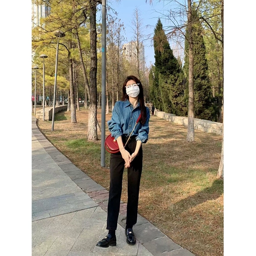 Весенний ретро трикотажный жилет, рубашка, комплект