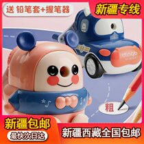 Xinjiang Tibet pencil sharpener for primary school students hand-cranked automatic lead pencil sharpener pencil planer