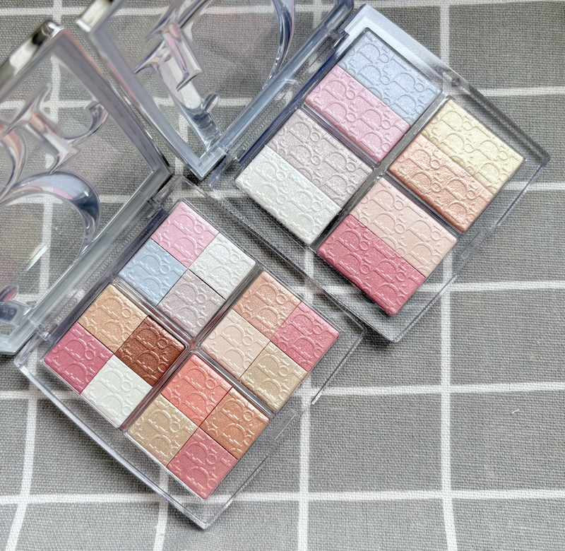 Dior's New Version of the Four-Color Highlighter 002 004 Palette 1/4 Original Cut