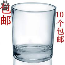 Thickened heat-resistant transparent glass wine cup hotel hotel special mouthwash cup bathroom brushing cup guest room tea cup