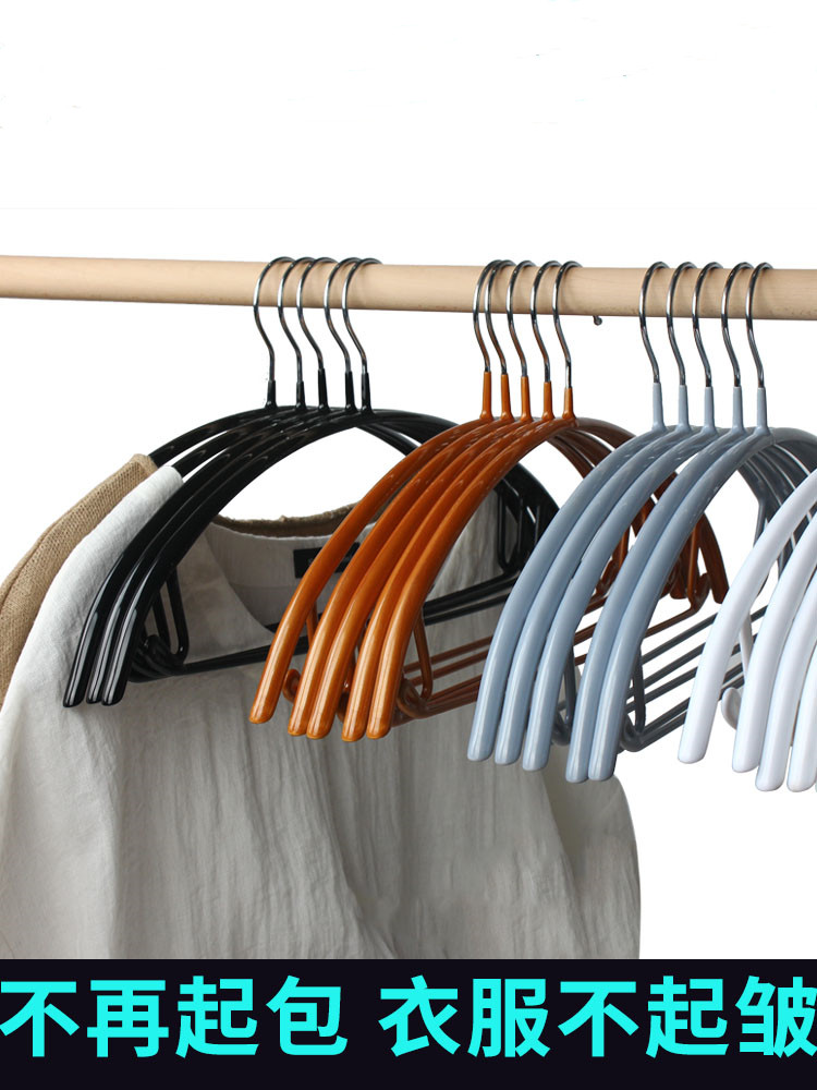 Household drying rack hanger anti-shoulder corner drying rack stainless steel hanger non-slip no trace can not afford to pack hanger clothes hanger