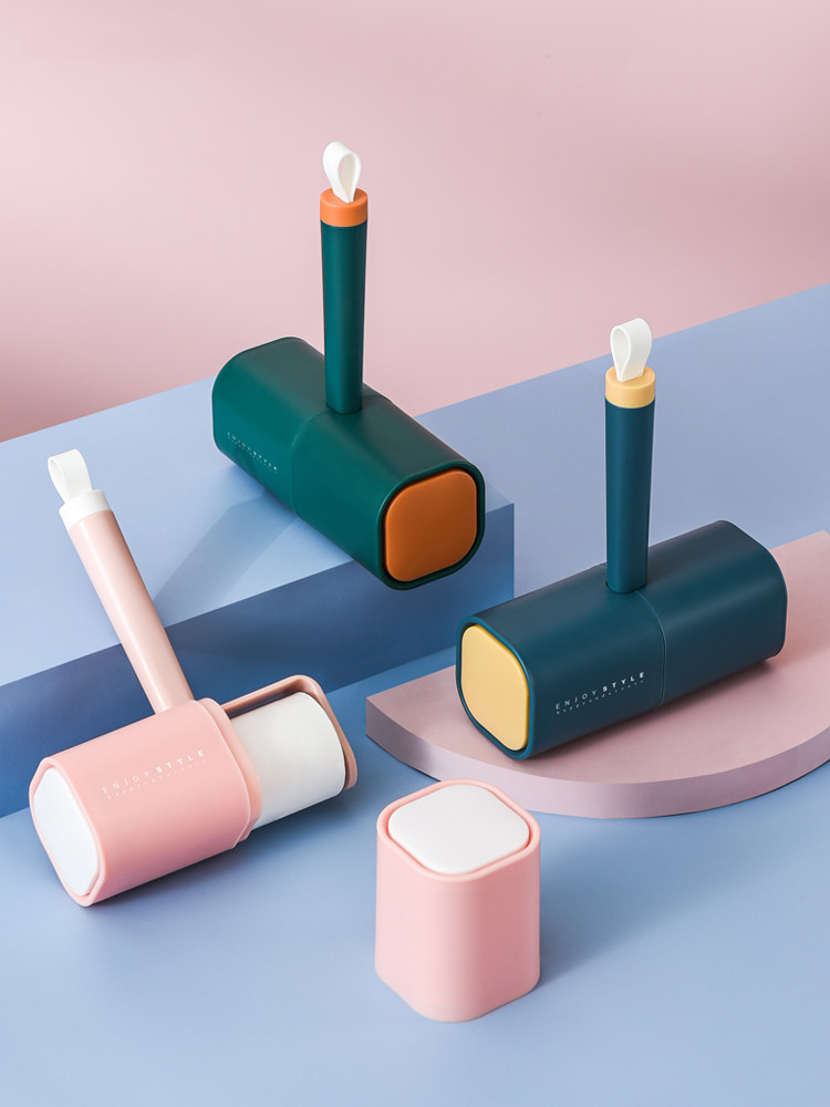 Riteable roller stick hair machine drum toilet paper replacement paper clothes sticky hair theorizer household mucus adhesive dust roller brush