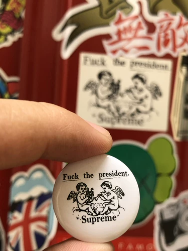 Правильное пятно Sup Supo Mi 17SS FTP -кнопка Cupid Angel Angel иглад игла