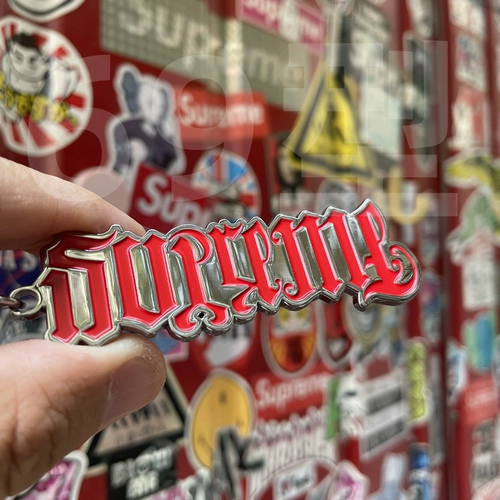 SUP SU PO MI 22SS AMBIGRAM КЛАВЕЙСКИЙ ХРЕЙТКИ МАРКА ПАЛМЕР МЕТАЛЛА