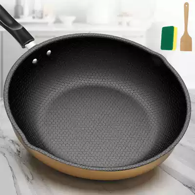 Wok Pan Pan non-stick pan stir-fried pot multi-function induction cooker household gas Universal