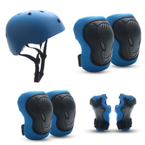 Decathlon childrens roller skating protective gear balance car bicycle riding helmet set skateboard skating sports knee pads