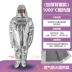Quần áo chống cháy 1000 độ chịu nhiệt độ cao Quần áo chống cháy 500 độ chống bức xạ chống bỏng nhiệt độ cao cách nhiệt quần áo bảo hộ áo bảo hộ có gắn quạt 