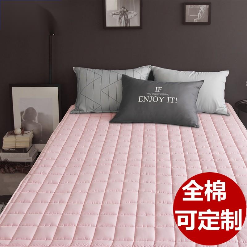 The cotton mattress is a 1 - meter mattress double household with a thick mattress protective mattress mattress against slip
