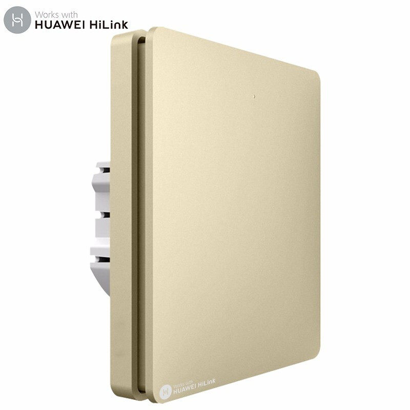 Limphu Sino fire switch gold for Huawei smart home voice remote control dual control lamp