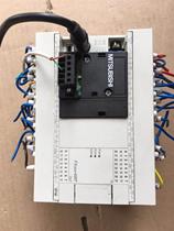 Mitsubishi plc FX3GA-40MT-MT with communication module disassembly