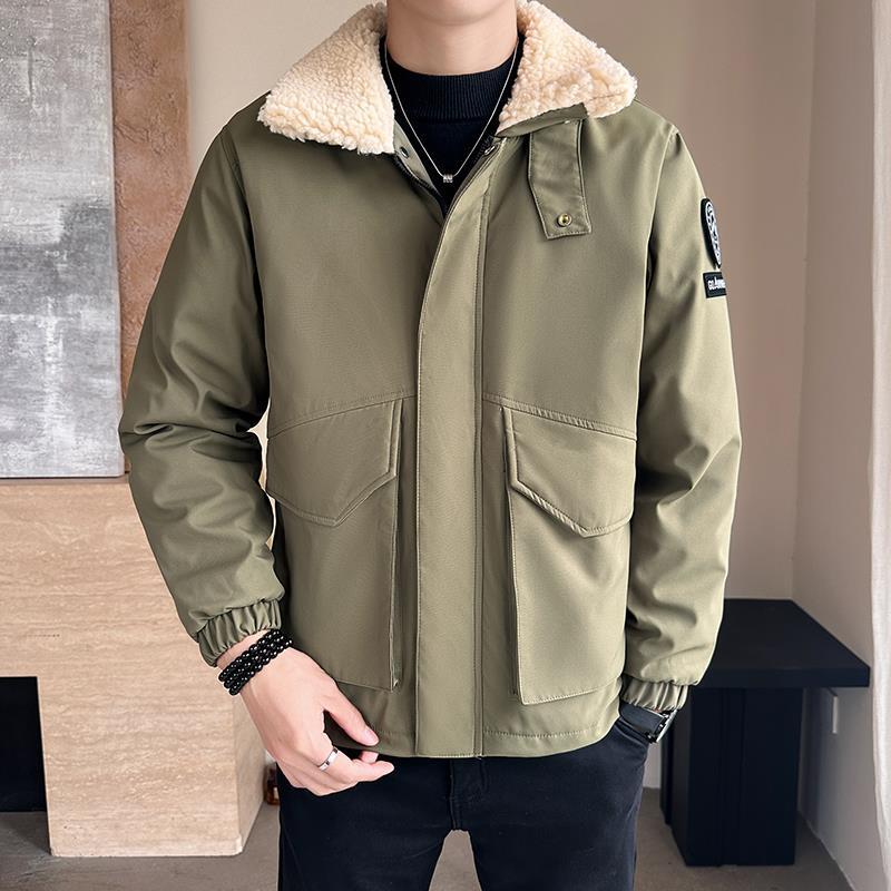 Romon Spring and Autumn New Fashion Casual Versatile down Jacket, Warm and Comfortable, Solid Color, Simple and Stylish Men's Coat Romon Spring and Autumn New Fashion Casual Versatile down Jacket, Warm and Comfortable, Solid Color, Simple and Stylish Men's Coat
