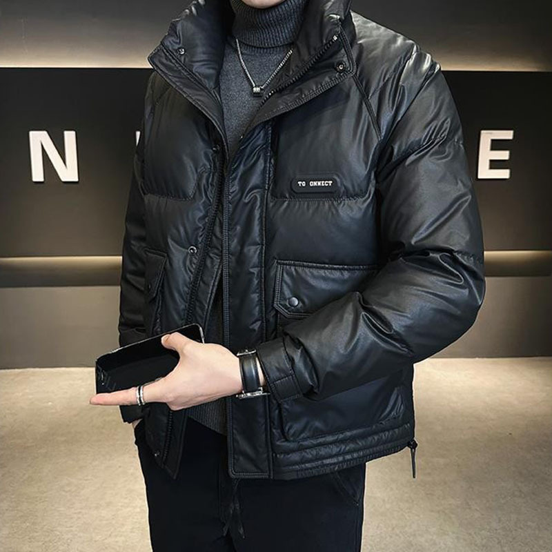 Romon Lightweight down Jacket for Men, Spring and Autumn 2026 New Trendy Brand High-End Stand Collar Thickened Short Men's Winter Coat Romon Lightweight down Jacket for Men, Spring and Autumn 2026 New Trendy Brand High-End Stand Collar Thickened Short Men's Winter Coat