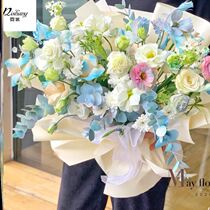 Flower Spray Agent Michigan Broken Ice Blue Rose Paint Liquid Flower Special Spray Agent Floral Dyeing Spray
