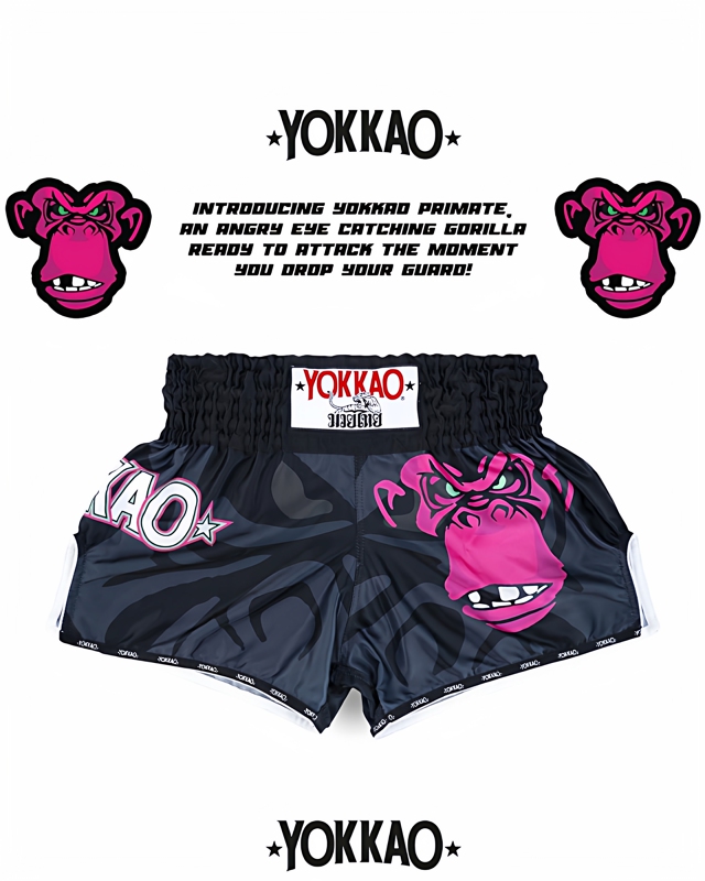 Yokkao Thailand Imported Authentic Muay Thai Shorts Boxing Fighting Sanda Combat Sports Professional Men's and Women's Shorts Free Shipping