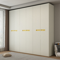 Large wardrobe combination holistic home bedroom cabinet modern minimalist about 46 doors light and luxurious one to top finished closet