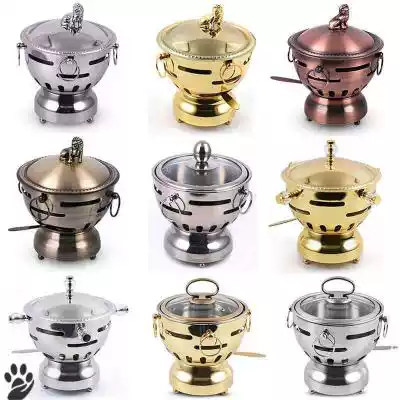 Hot pot single household small one person one pot thickened stainless steel commercial buffet hotel electric hot pot can be adjusted