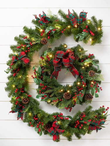 2,7 м рождественские украшения из ротанга, висящие на двери 50 см, гирлянда из ротанга, кольцо, кулон, украшение для окна, сцены, украшения