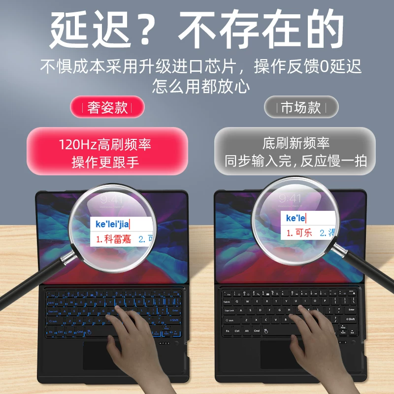 IPad touch AIR2 интегрированное магнитное всасывание 9,7 дюйма 5-го поколения A1822/A1673 Bluetooth клавиатура новый A1566 защитный комплект перо чехол
