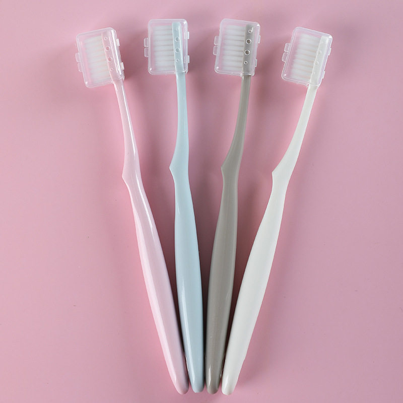 Macaron barrel toothbrush soft bristle antibacterial adult home family fashion simple toothbrush supermarket department store day