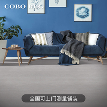 Imported Wool Pure Color Carpet Bedroom Whole Paving Modern Simple Bed Front Vegan Color Grey Profiled Custom Handmade Carpet