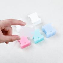 Plastic tool diy translucent frosted color cross-stitch coil reel winding board finishing thread card winding board