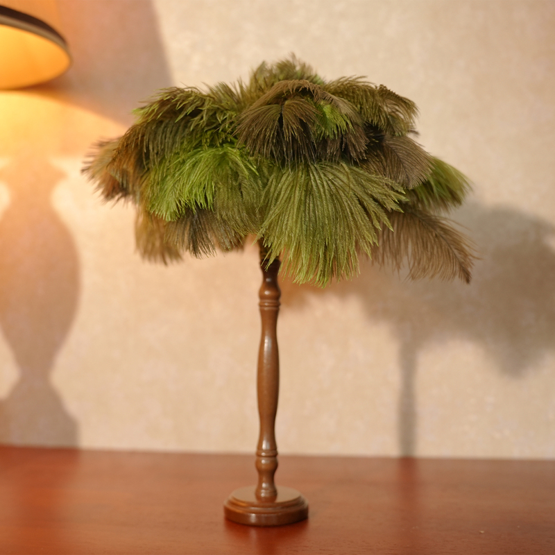 Vertical Feather Duster, Retro Versatile Household Cleaning Electrostatic Duster, Ostrich Feather Duster, Home and Car Use Duster Vertical Feather Duster, Retro Versatile Household Cleaning Electrostatic Duster, Ostrich Feather Duster, Home and Car Use Duster