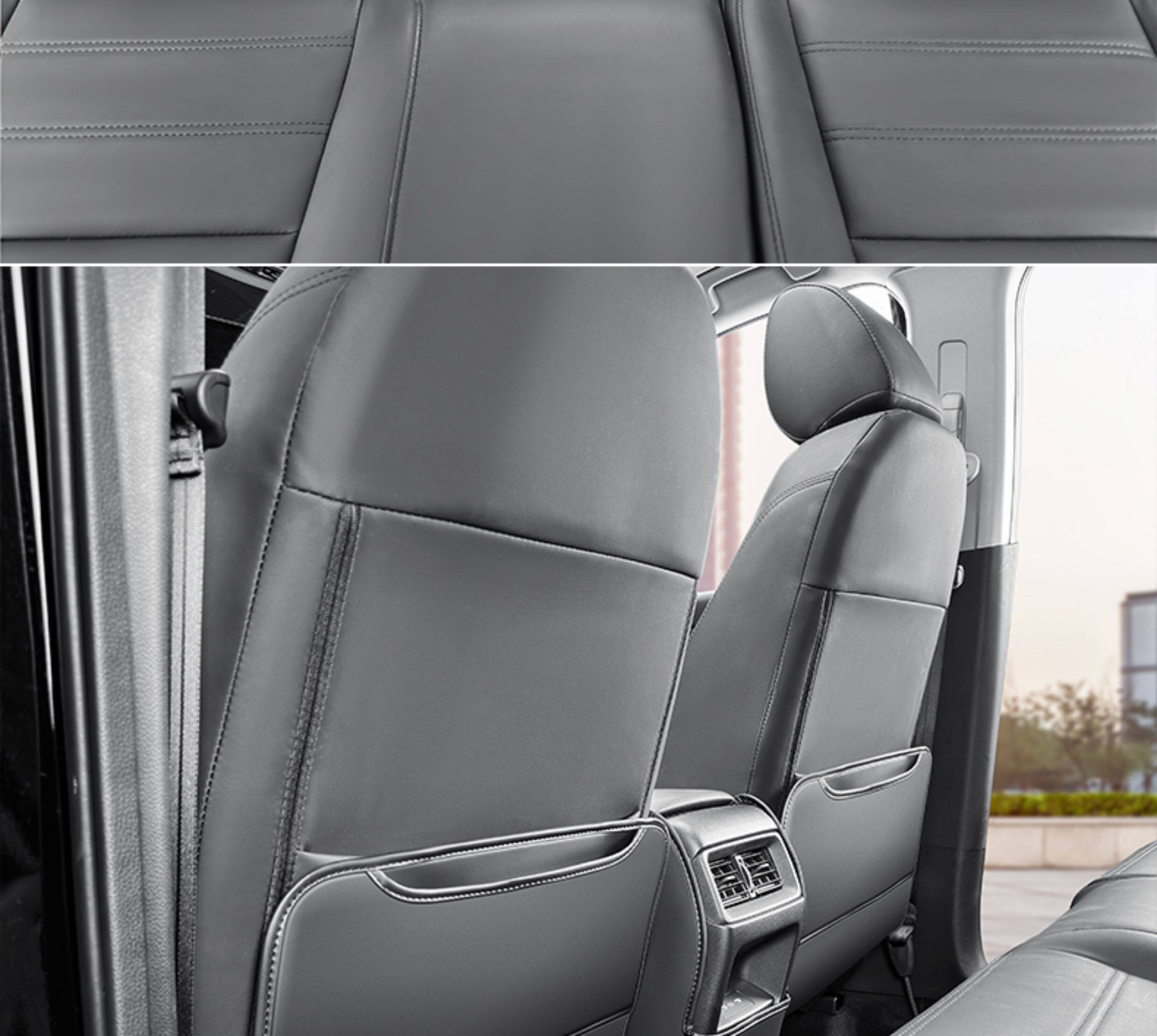Suitable for 23-26 Honda CRV HaoYing semi-cover seat anti-kick pad, anti-scratch seat back protective pad, car accessories