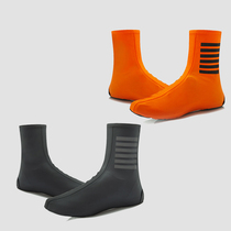 YKYWBIKE2021 thickened riding rain protection shoe cover pure color with zip reflective standard motorcycle anti-slip silicone bottom