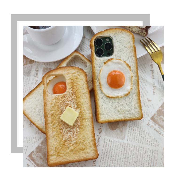 Toasted Bread Slice Unique iPhone Case